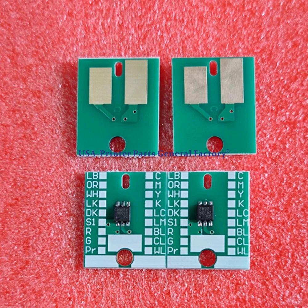 1set/6color Refillable cartridge with Permanent ARC chip For Roland ECO-SOL MAX2