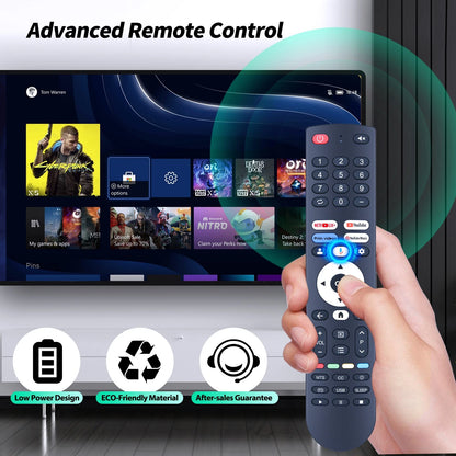 Voice Remote Control For FPD Google TV CG55-C1 CG43-P3 CG32-P3 CG50-C3 CG65-C3
