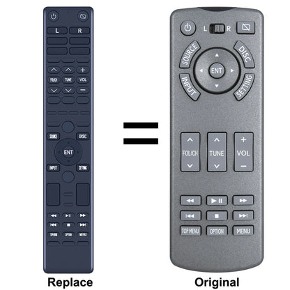 Rear DVD Entertainment Remote Control For 86170-60090 2015-2019 Lexus LX570