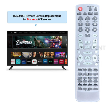 RC5001SR Replacement Remote Control For Marantz SR5001 SR5002 SR4001 SR4002