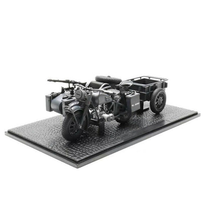 1/24 Scale Plastic German WWII R75 Panzerfaust 30 Motorcycle Model Toy For Kids
