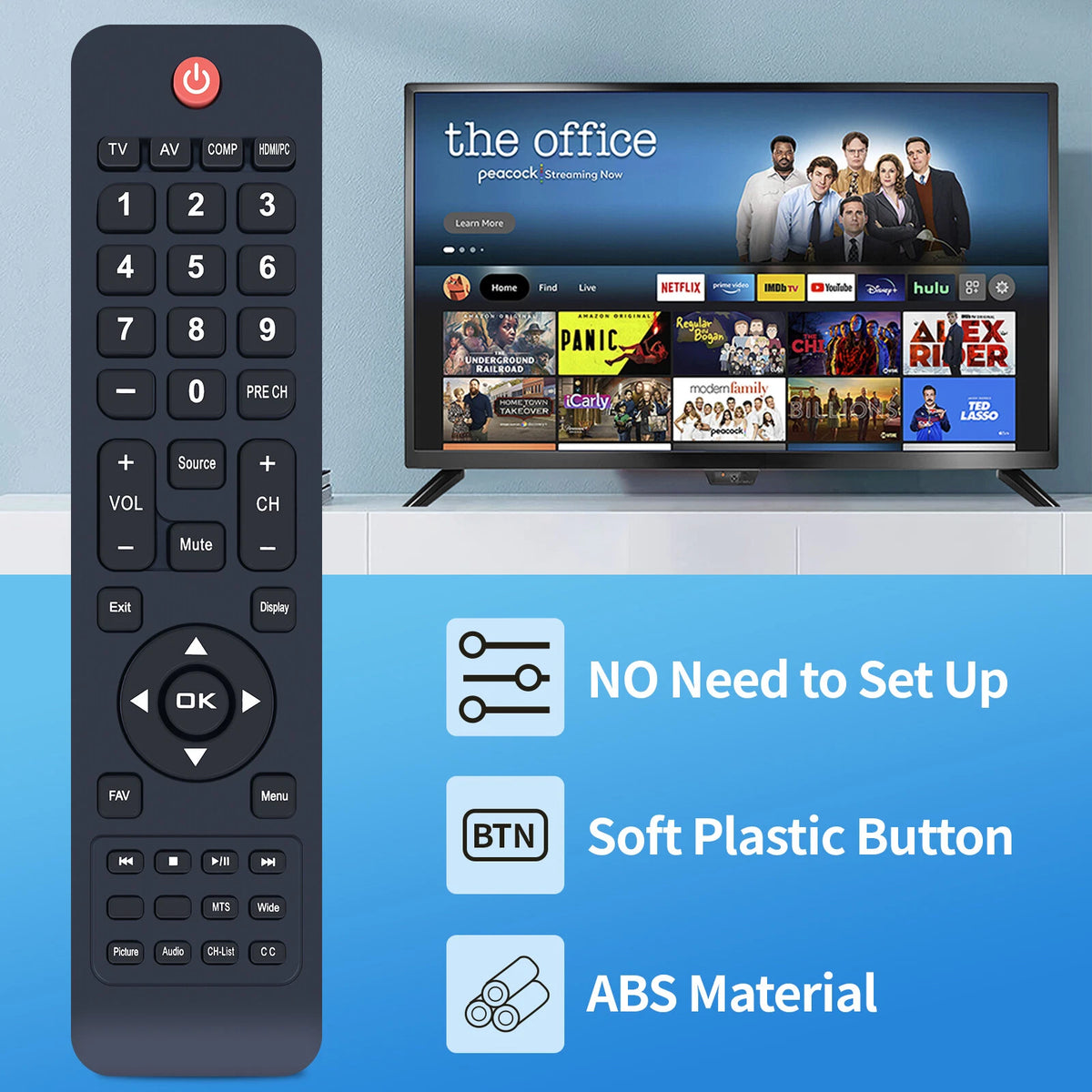 B8.080.446-2 For NEC TV Remote Control E656 E556 E585 E436 E326 E325 E506