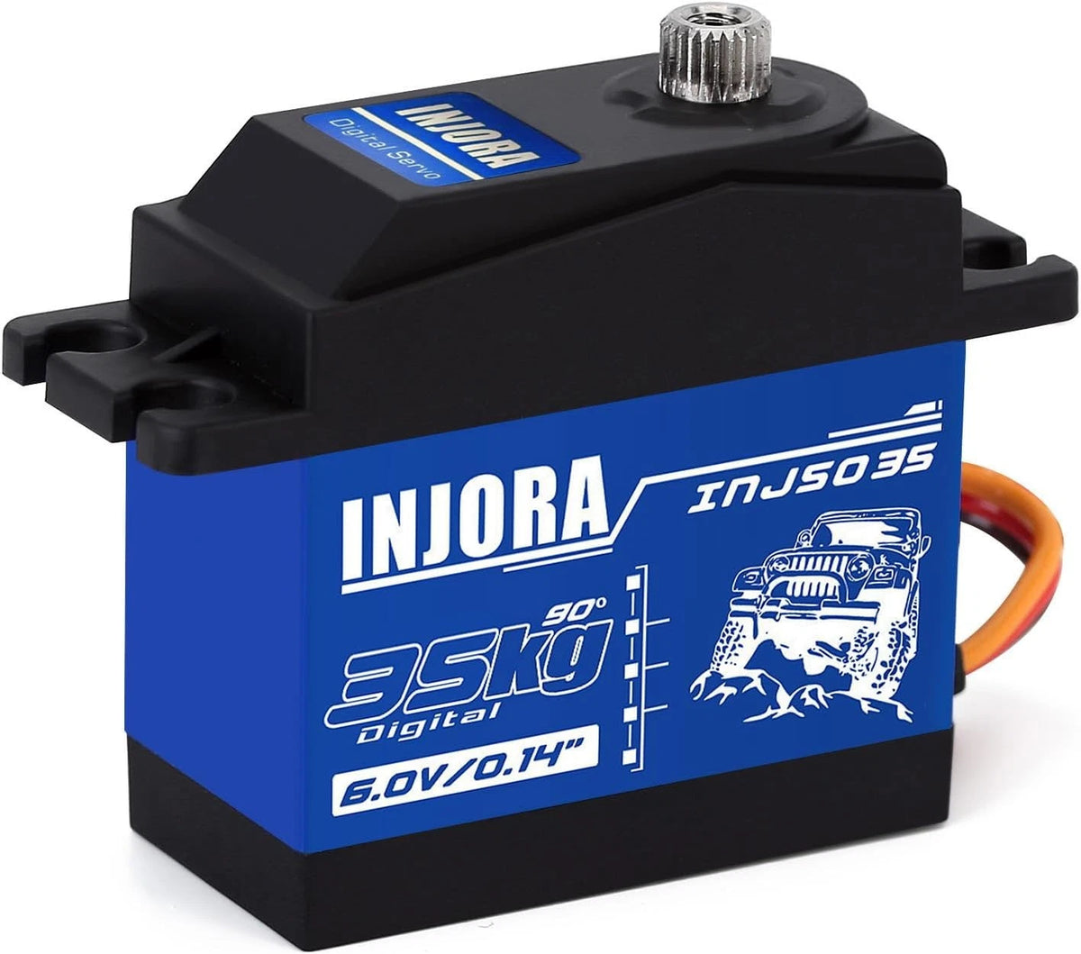 INJORA RC Servo 35KG Digital 35kg（90°-180°）