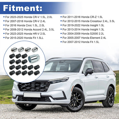 21Pcs Wheel Lock Set For Honda CR-V 2007-2025 08W42-SCV-101