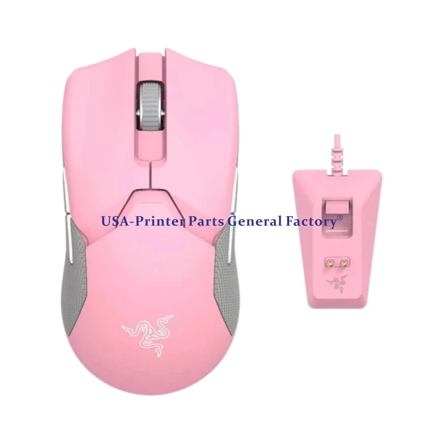 For Pink Razer Viper Ultimate Wireless Gaming Mouse With Charging Dock Mouse 20K