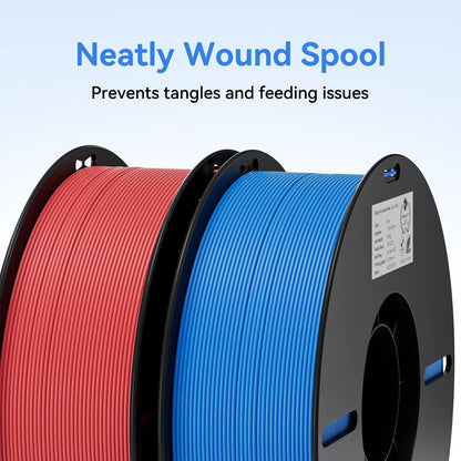 Creality 3D Printer Filament 1.75 millimeters, Pla-red+yellow+blue+grey