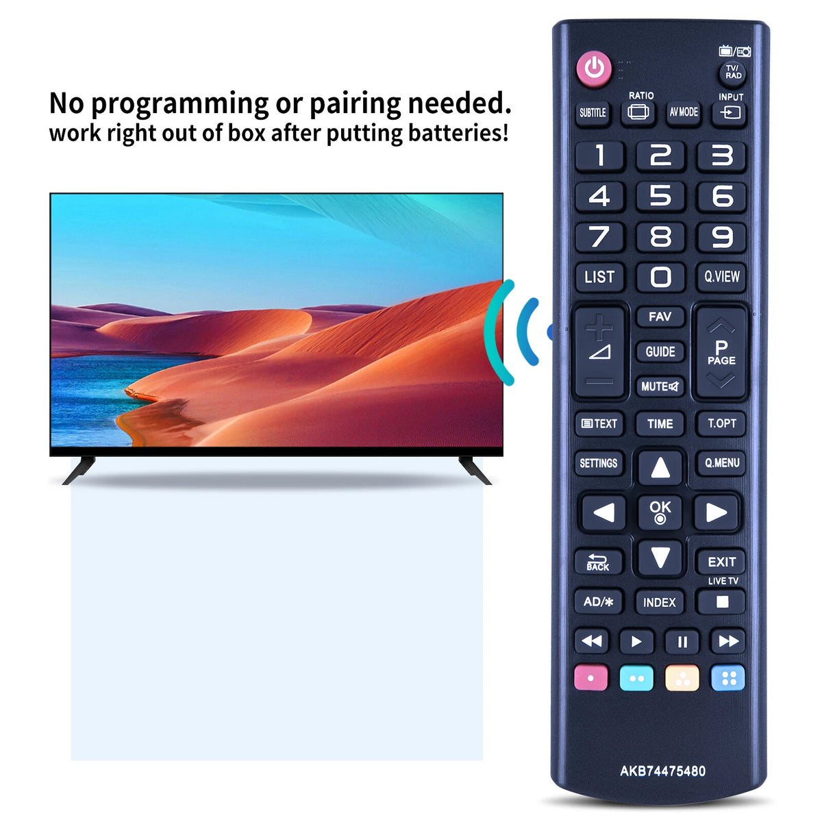 AKB74475480 Remote Control For LG 32lh500d 32LH500D-ZA 32LH500D 65UF675V TV