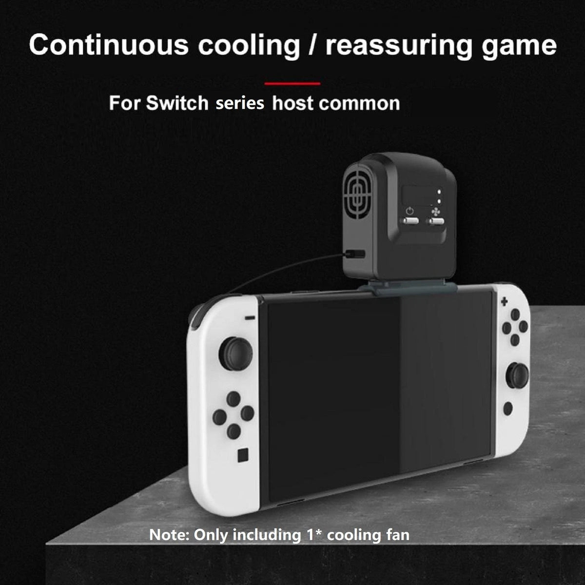ABS Cooling Fan Air Speed Heat Sink Repairing PartsFor switch OLED Console