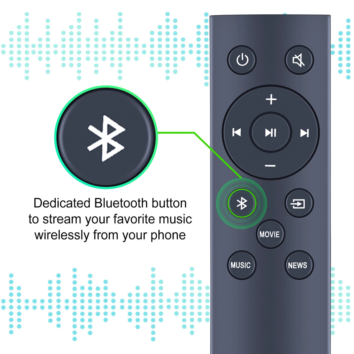 Remote Control For TCL Soundbar Alto 3 TS3100 TS3100-NA Alto 7 TS7010 TS7000