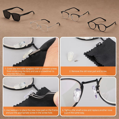 JOREST Eyeglass Repair Kit, Sunglasses/Glasses eyeglass repair kit, Colorful