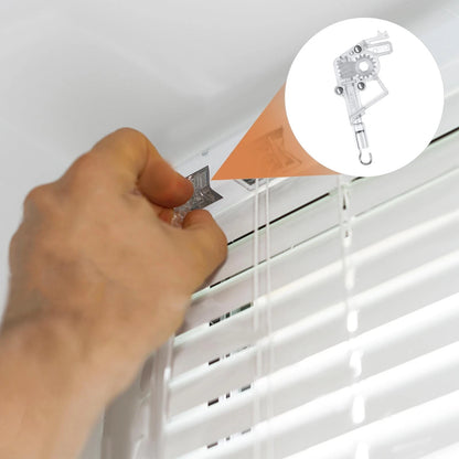 Blind Tilt Mechanism for 2" Horizontal Window Low Rail Wand One Size, White