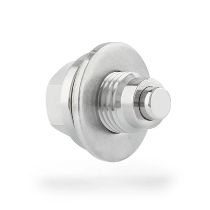 Votex - Made in USA - M12 X 1.25MM X 1.25 Magnetic Drain Plug, Silver