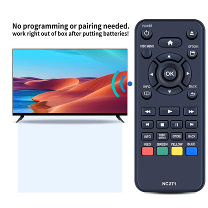 NC271 Remote Control For Philips DVD PLayer BDP1502 BDP1502/F7