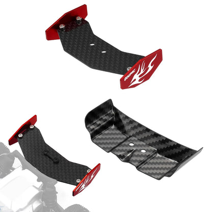 GOUPRC RC Rear Wing Carbon Fiber & Plastic Combo for Losi Micro-B 1/24 RC...