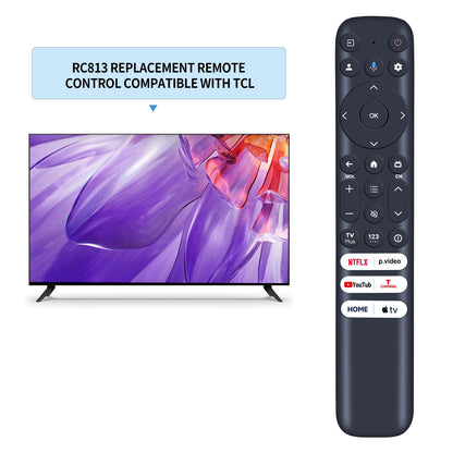 RC813 FMB1 Remote Control For TCL 55R646 75S546 65S546 65R646 without Voice