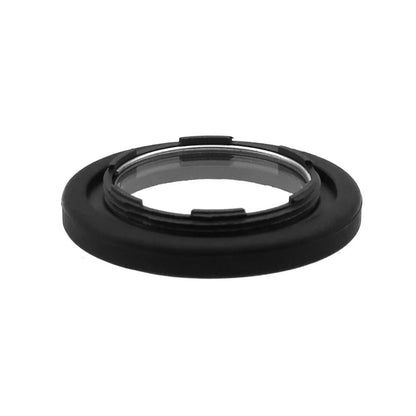 Black DK-17 Silicone Eyecup Eyepiece with Glass for Nikon D850 D700 Camera