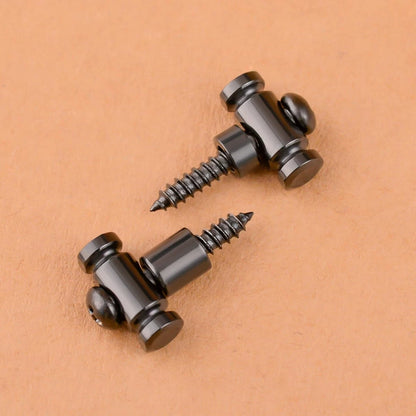 Guyker Guitar Roller String Retainers(Set of 2) – Guide, Strings Black