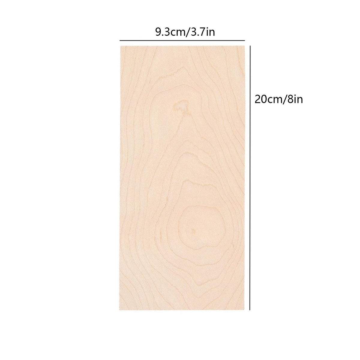 3Pcs Maple Guitar Veneer Guitar Head Veneer Shell Sheet Headplate For Luthier k