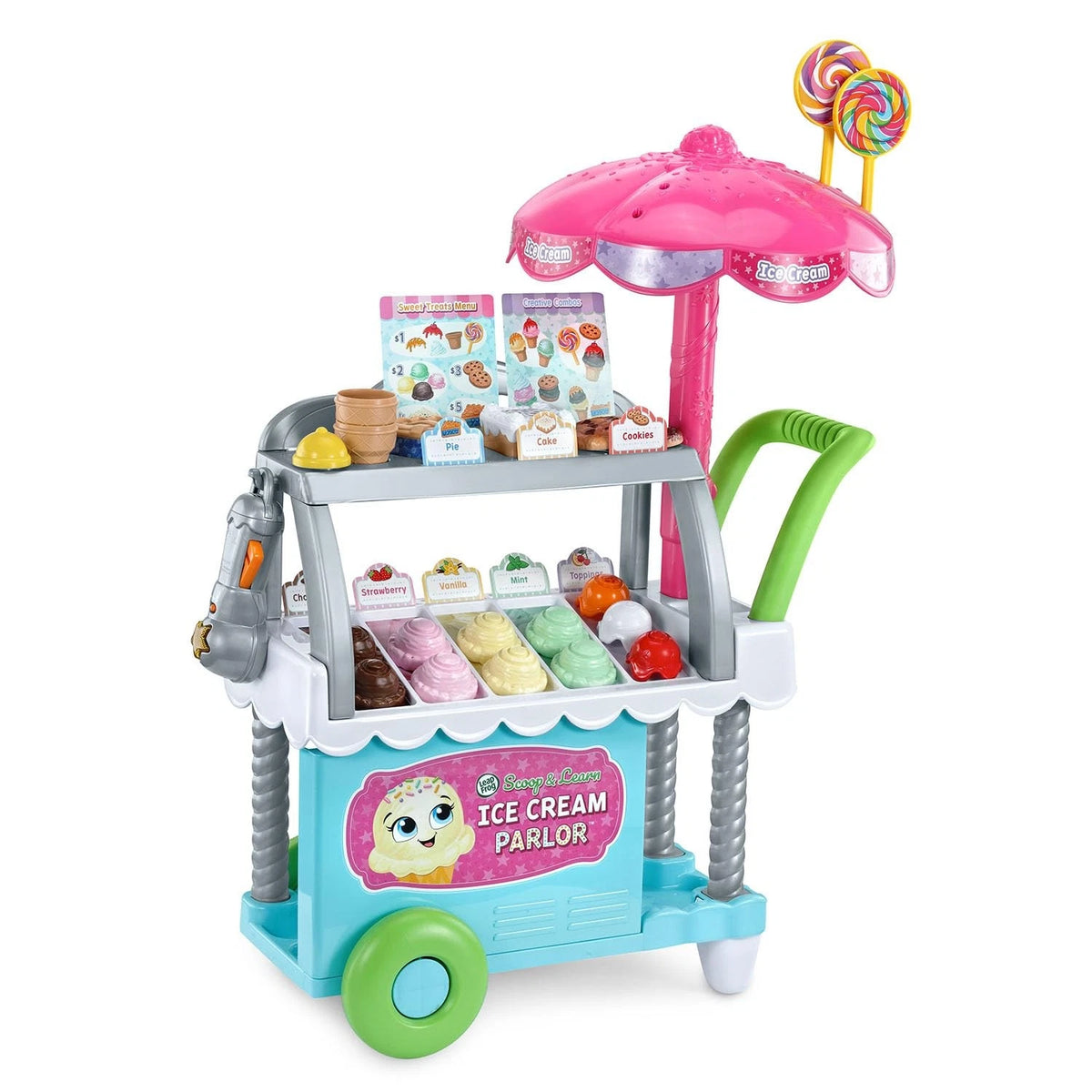 LeapFrog Scoop and Learn Ice Cream Parlor 12.4" x 21.4" x 27.7", Multicolor