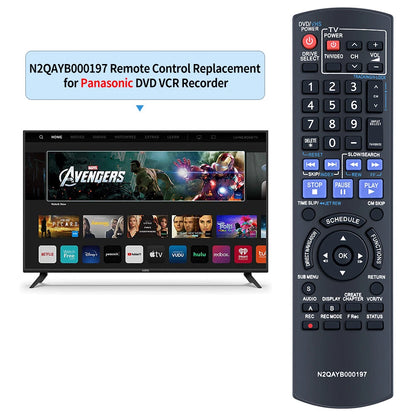 N2QAYB000197 For Panasonic DVD Player Remote Control DMR-EZ485V DMR-EZ37V
