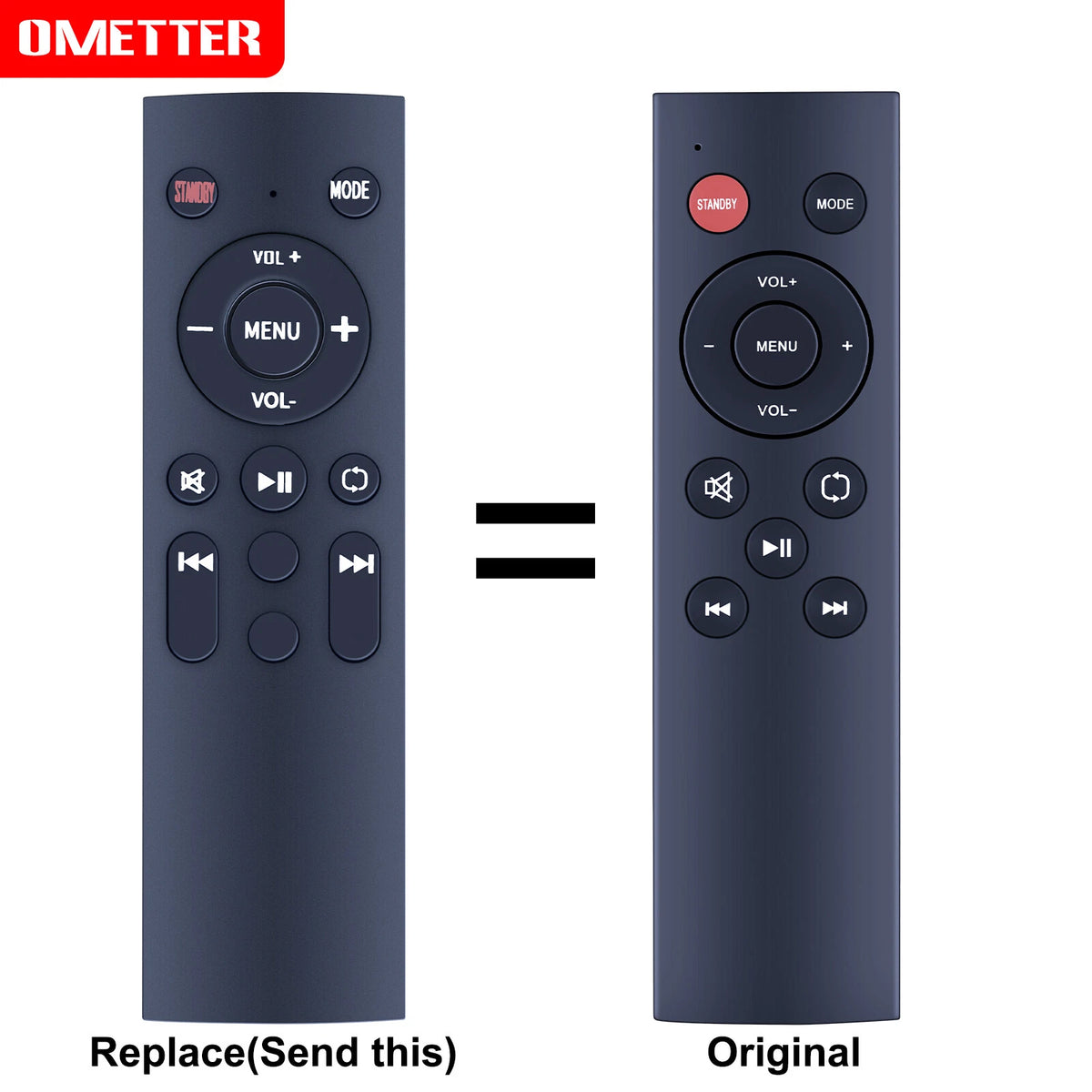 Replacement Remote Control For Pyle PSBV200BT PRTPSBV200RC Soundbar Speaker