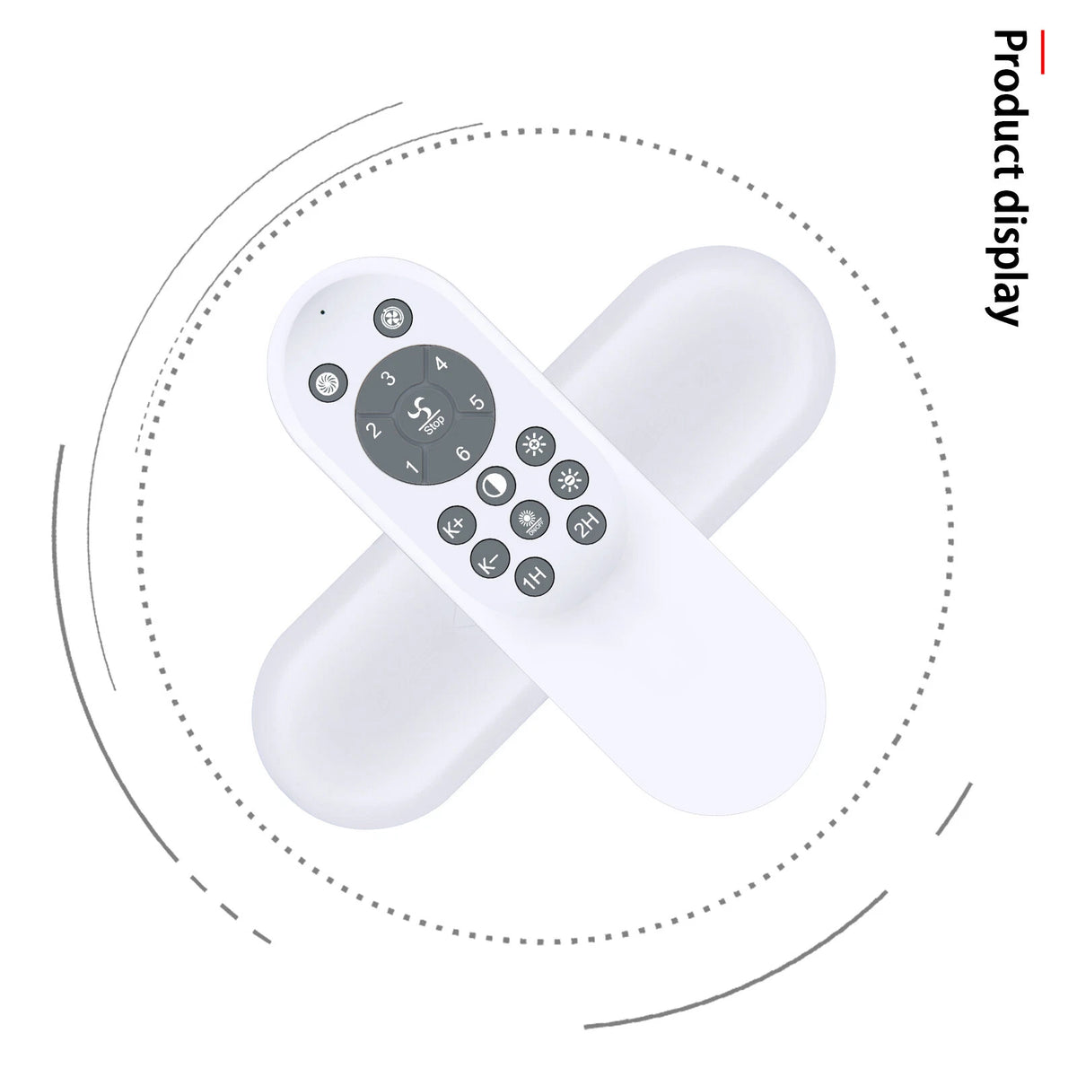 Replacement Remote Control For KINDLOV Modern Ceiling Fan Lights Clf233