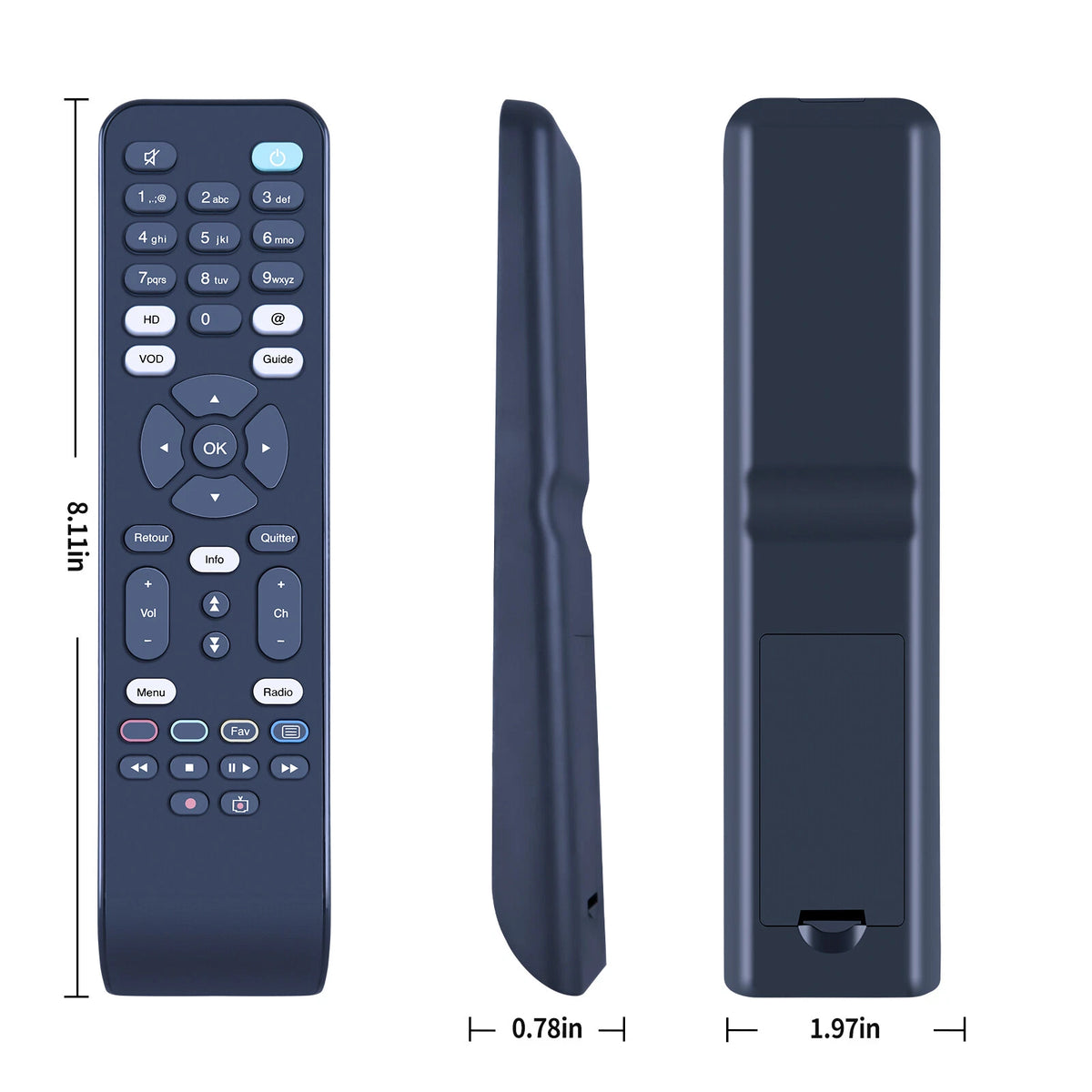 RC1994201/01 For Darty Replacement Remote Control