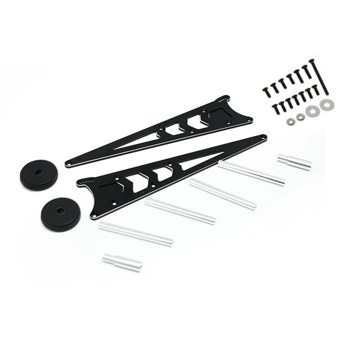 Replacement 1/10 RC Alloy Tail Wheel Head-up Wheelie Bar for Traxxas Slash 2WD