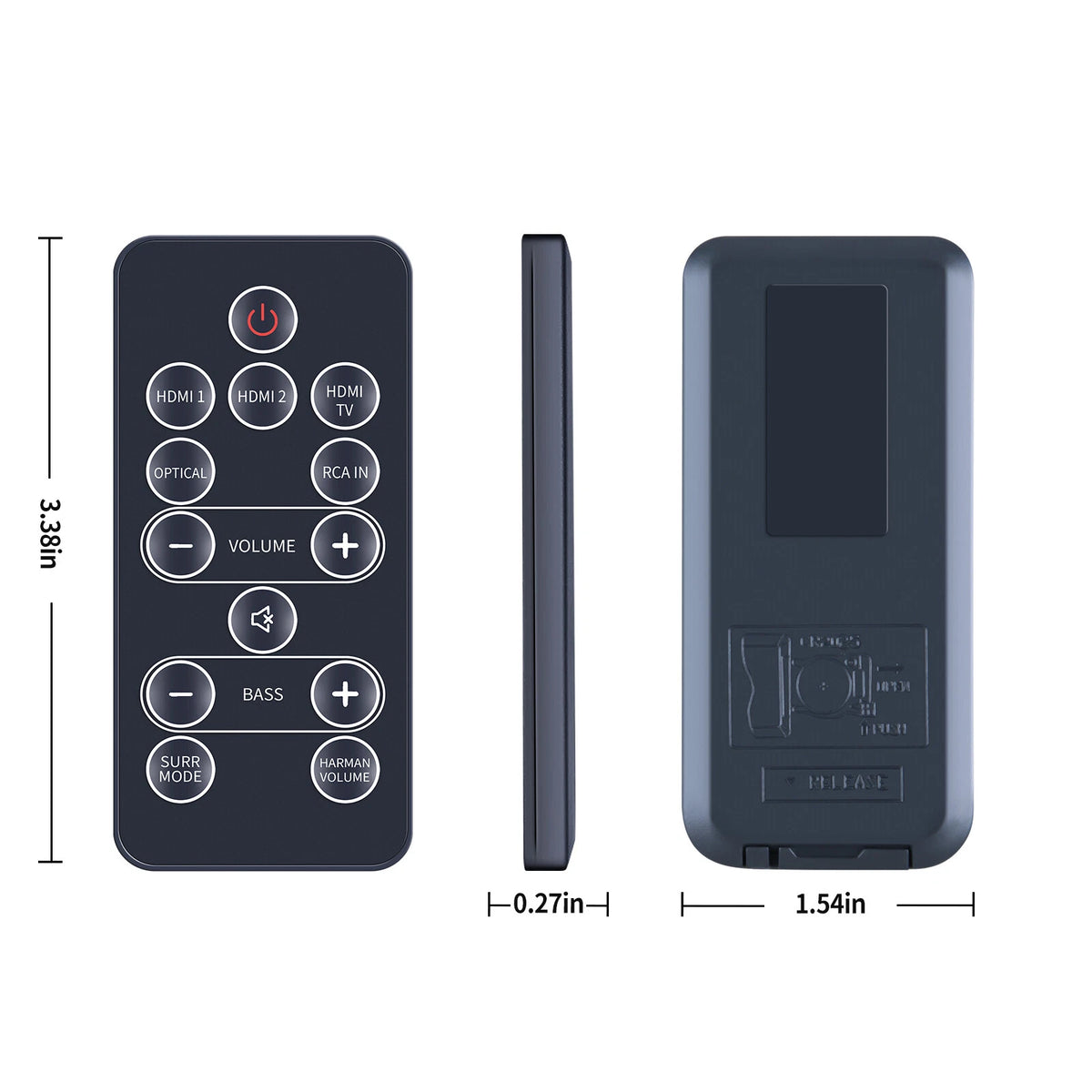 For Harman Kardon SB26AM SB26 SB 26 Advanced Bluetooth Soundbar Remote Control