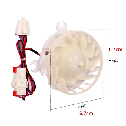 1pc EAU64824401 Evaporator Refrigerator Fan Motor For LG DC13V Replacement