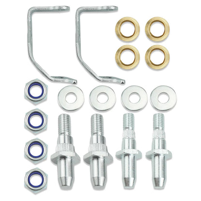 Door Hinge Pin And Bushing Kit Front Right + Left ,38456 For Cadillac Chevy GMC