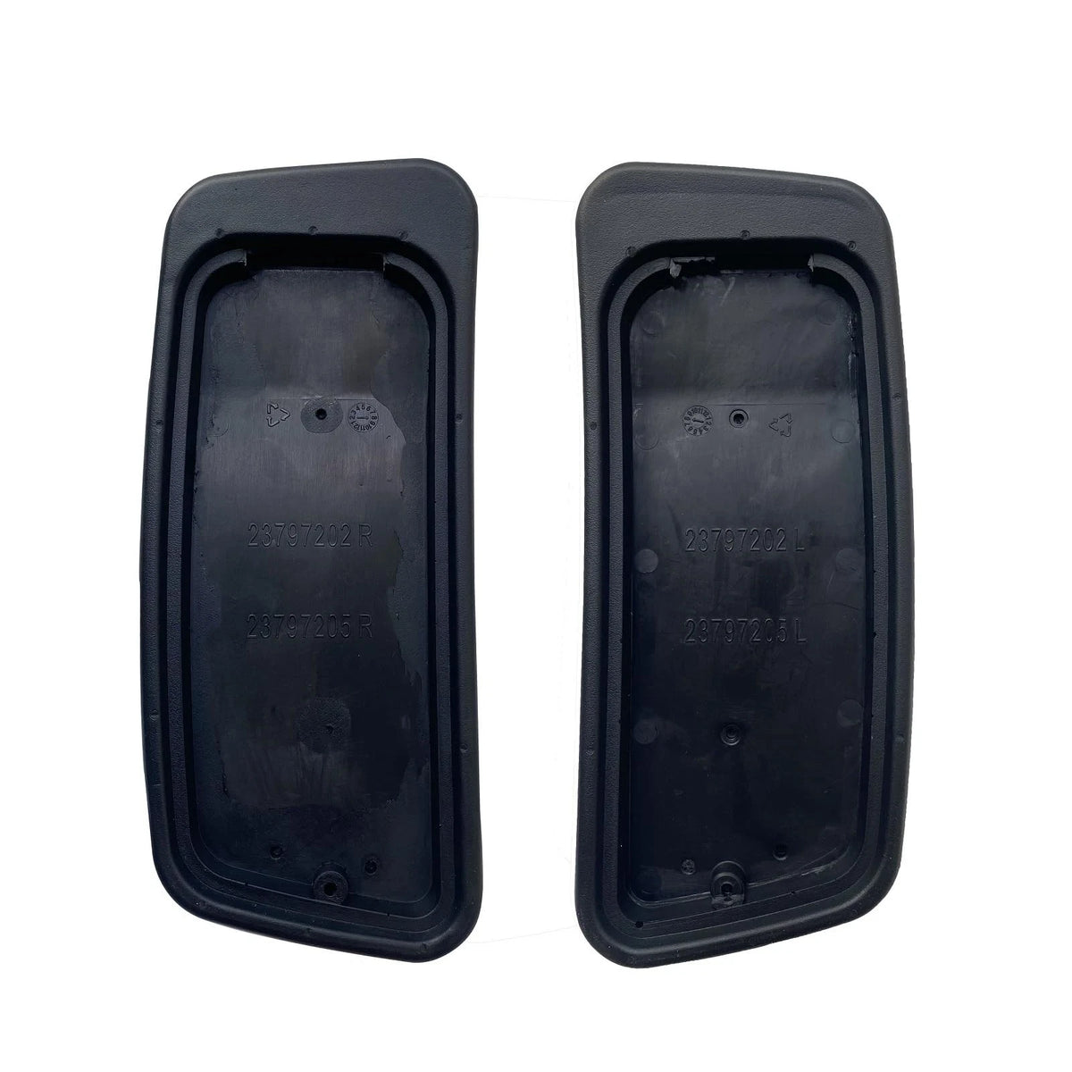 HYEJDRV Chair Armrest Replacement, Arm Pad Caps Replacement for Haworth Black