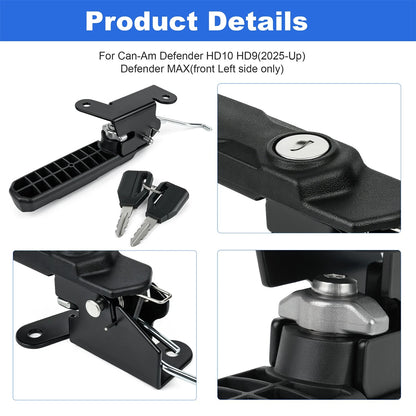 Front Left Deluxe Door Lock For Can-Am Defender 2025-Up LH
