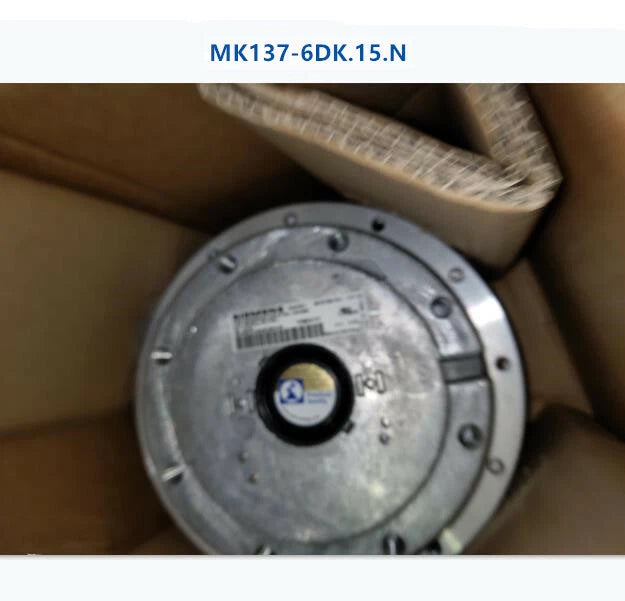 For Ziehl-abegg MK137-6DK.15.N  200V~345V IP54 5.4/3.1A 1.0KW SIEMENS motor fan