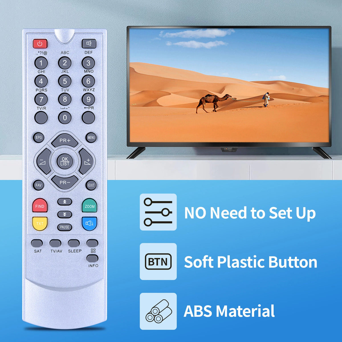 Remote Control For Smart Mx04 Mx03 Mx02 Mobilo 6400 Digiquest Digital Receiver