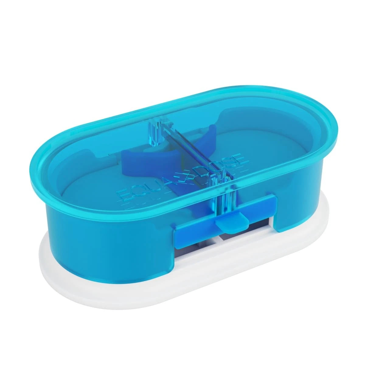 EQUADOSE Pill Cutter, Professional Medical 1 Count (Pack of 1), Blue