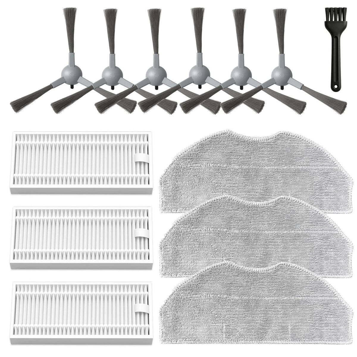 Accessories Kit for ROPVACNIC S1, Tipdiy G90, betboyles V75S, Set A