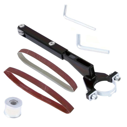Angle Grinder to Sander Belt Adapter Unit For Metal Wood Sanding Polishing Kit