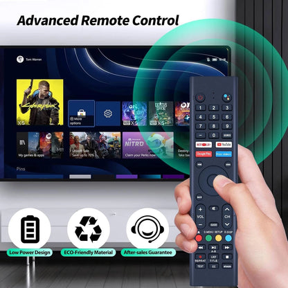 Universal Remote Control For Sylvox Deck Pro/Pool Pro/Pool Pro QLED TV No Voice