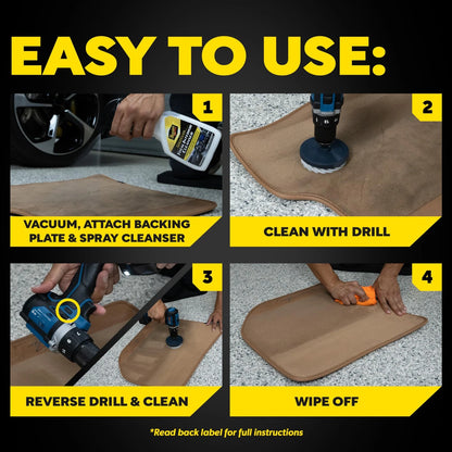 Meguiar's Carpet & Cloth Kit 1 Count (Pack of 1), As Shown