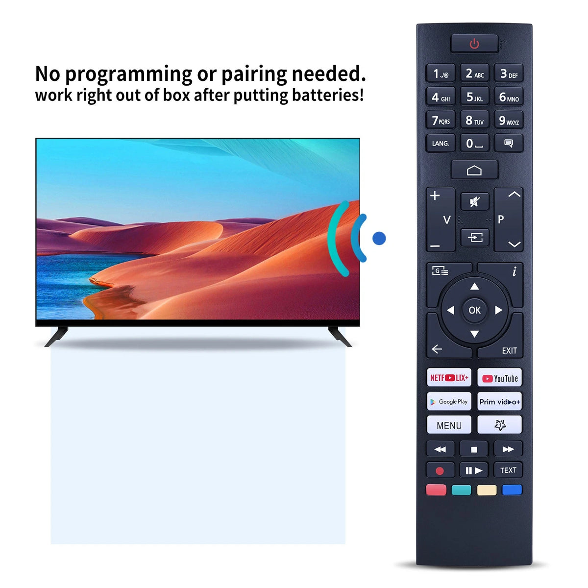 Replacement Remote Control For Cecotec ALU10055