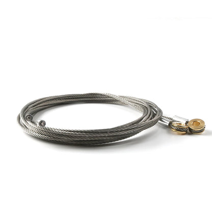 Todco Truck & Trailer Overhead Door Cables, 110" with  5/16" Eye, Pair