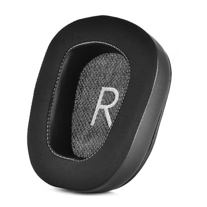 2Pcs L+R Protein Leather Headphone Earpads Cushion Cover For Logitech G35 G930