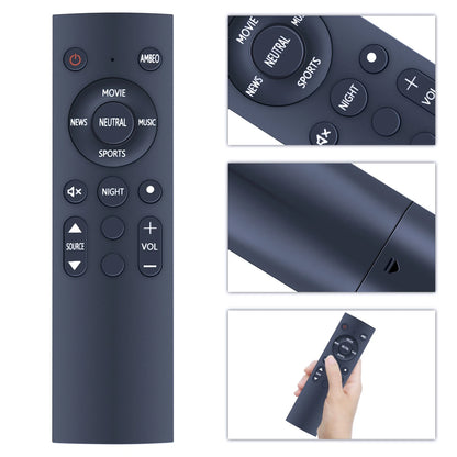 Remote Control Compatible only Sennheiser Ambeo Soundbar SB01