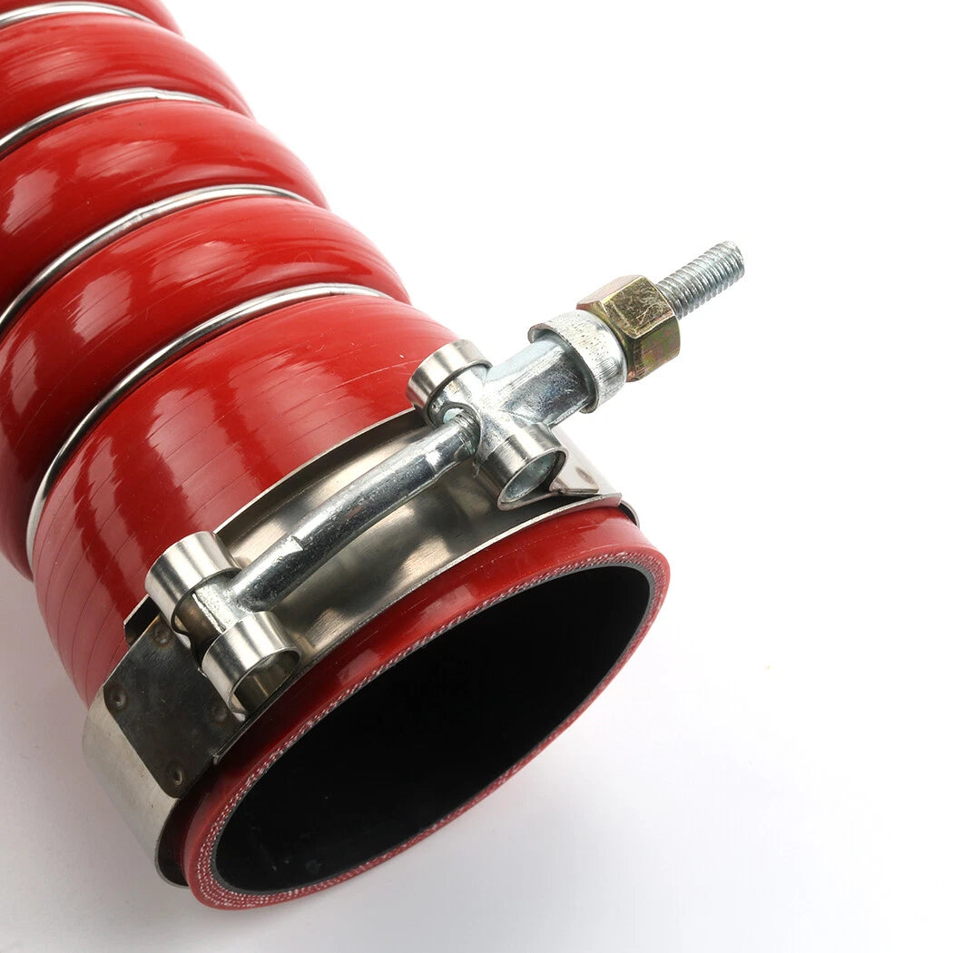 Cummins Exhaust Outlet Silicone Hose W/ Clamps Replaces OEM # 3684238