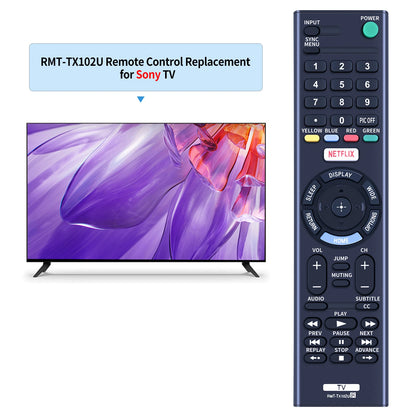 RMT-TX102U Remote Control For Sony Bra TV KDL-40R550C KDL-48W650D