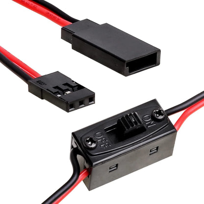 HobbyPark RC On Off Switch JR Futaba Style 2 Way Power for Cars Trucks...