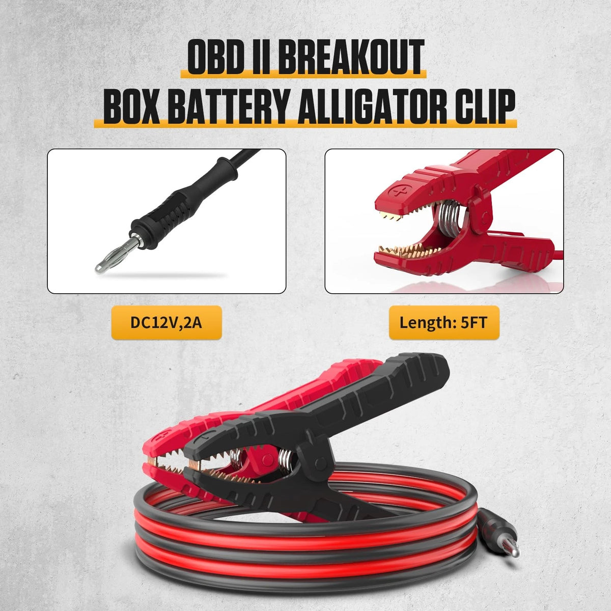 Obd2 Breakout Box, Automotive OBDII Protocol Detector OBD2 Box