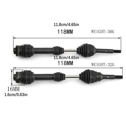 1/10 RC Car Metal Drive Shaft For TRAXXAS Hoss/Rustler/Slash/Stampede 4X4 2wd i