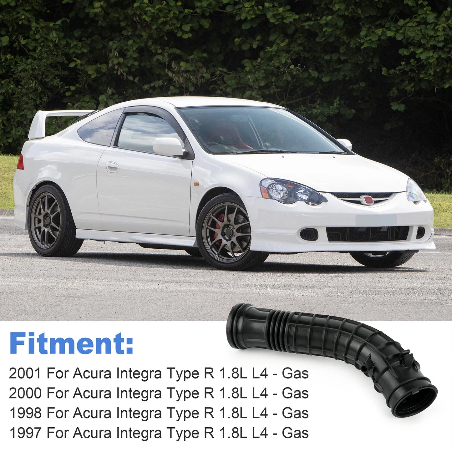 Air Intake Hose For Acura Integra Type-R DC2 DB8 1997-2001 17228-P73-000